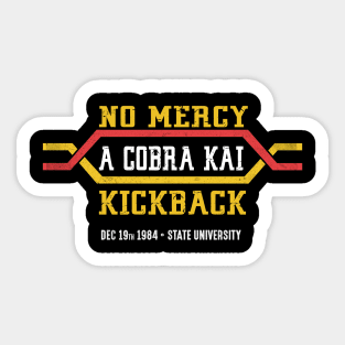 No Mercy Tournament Shirt Sticker